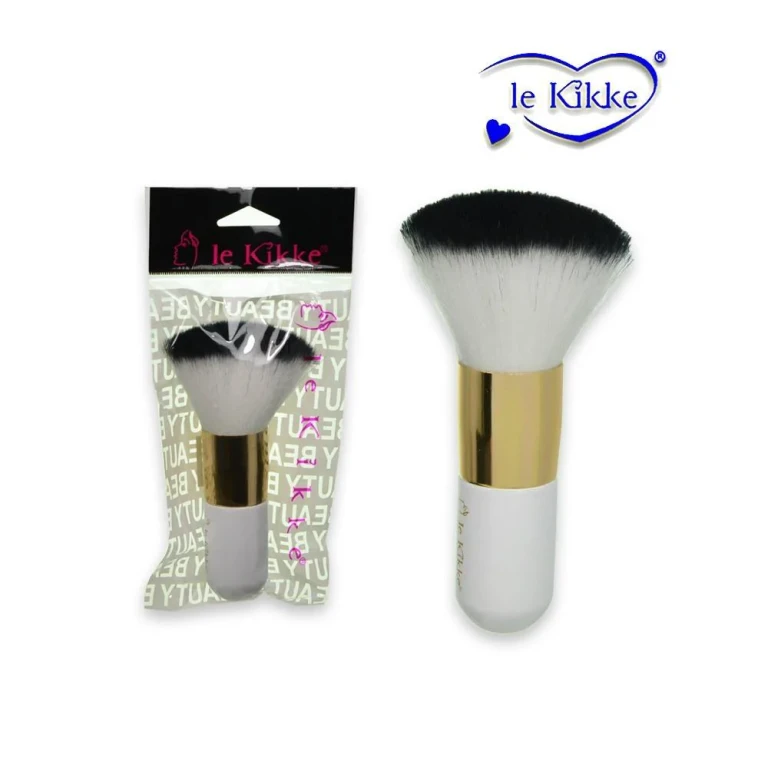white/gold line blusher brush