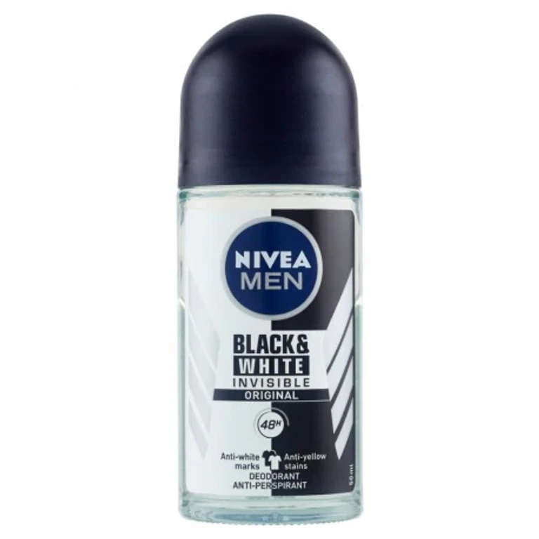 Men Invisible For Black & White Original - Roll-On Deodorant 50 Ml