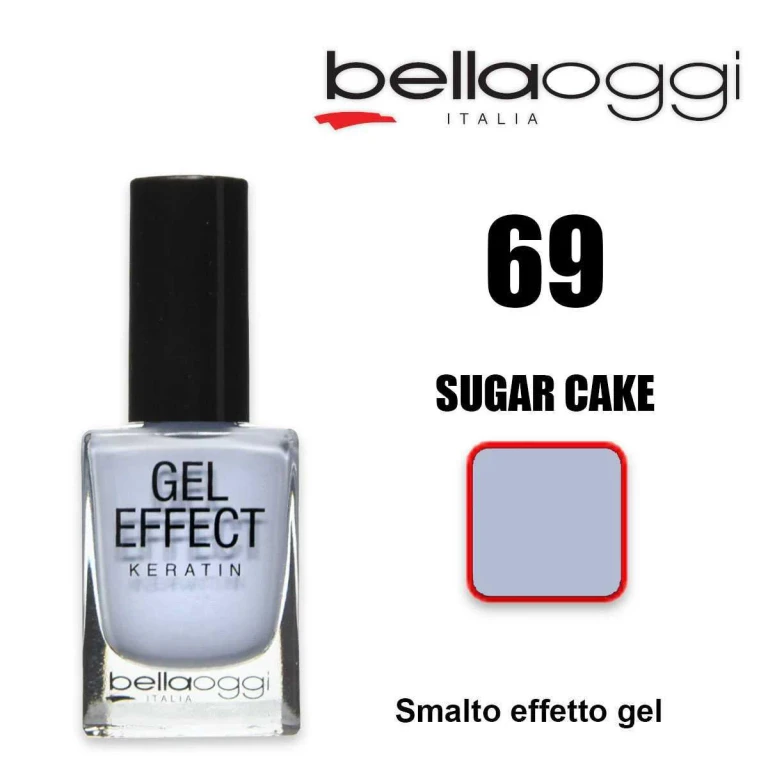 Gel Effect Keratin Gel Effect Nail Polish with Sugar Cake Keratin