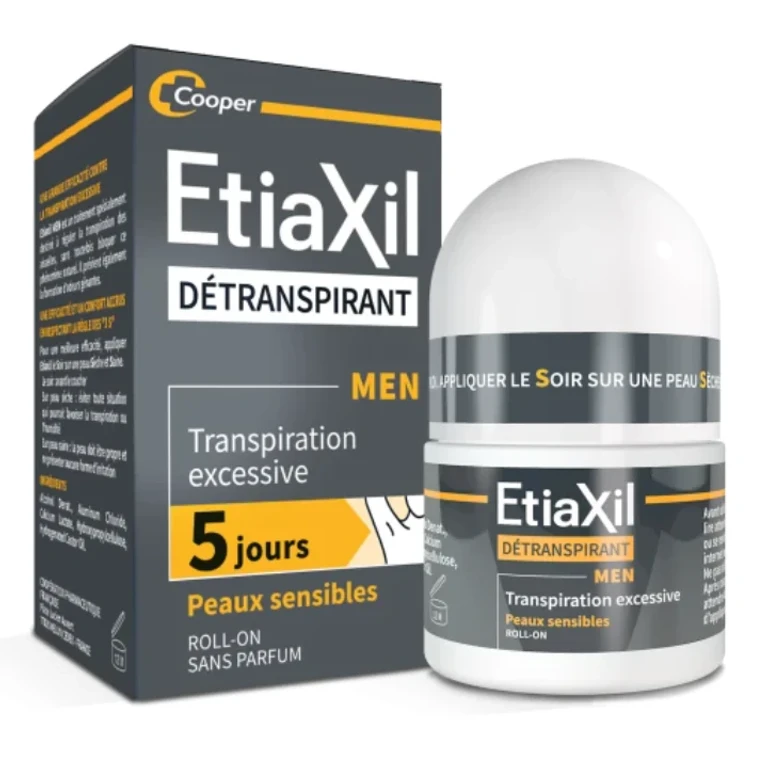 Deperspirant Men Sensitive Skin - Roll-on senza profumo 15ml