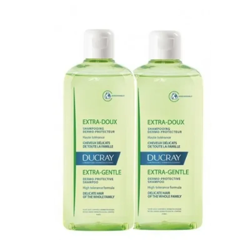 Extra Delicate Dermo-protective Shampoo Frequent Use 2x400ml pack