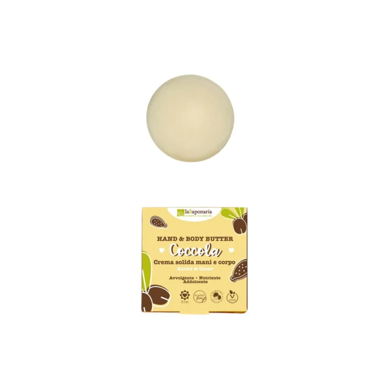 "Coccola" Cream Solida Hands and Body Shea & Cocoa 80 ml