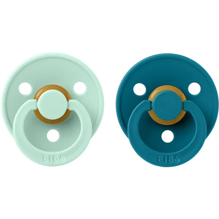 Colour Natural Rubber Size 2: 6+ months pacifier Nordic Nordic Mint / Forest 2 pcs