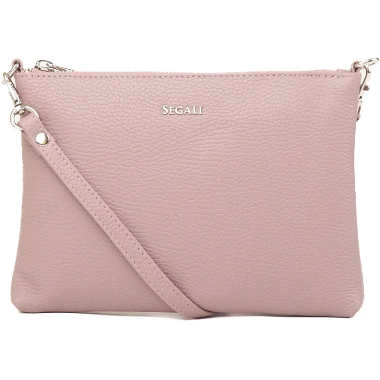 Women's Leather Crossbody Bag rose cameo 1839