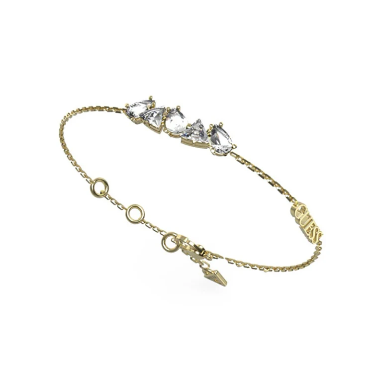 Elegante Gold Plated Bracelet with Zirconia Wonderlights Jubb04405Jwyg - Length: 21 Cm