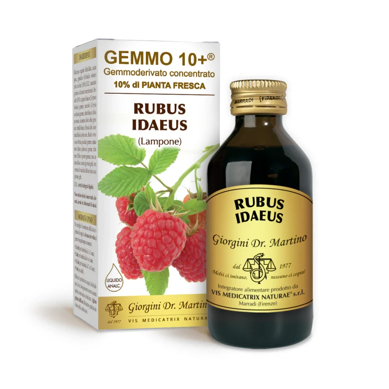 gemmo 10+ raspberry 100 ml non-alcoholic liquid