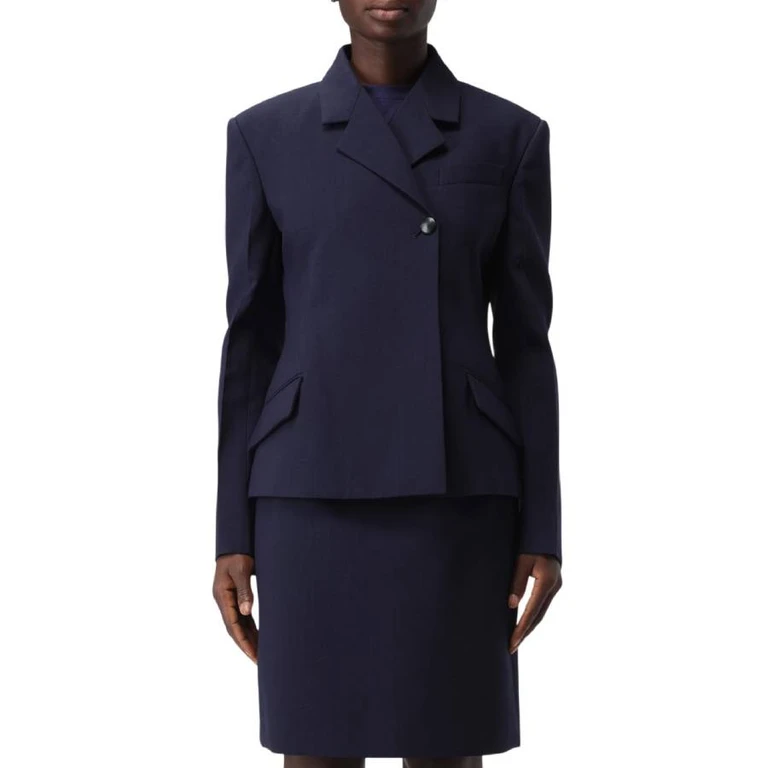 Double Breasted Slim-Fit Blazer