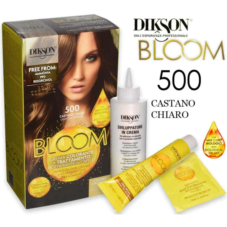Bloom Coloring Cream With Keratin 500 Light Brown