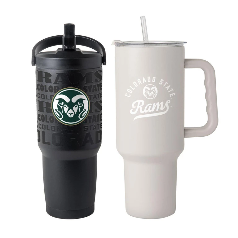 Colorado State Rams Stainless Steel Tumbler Set
