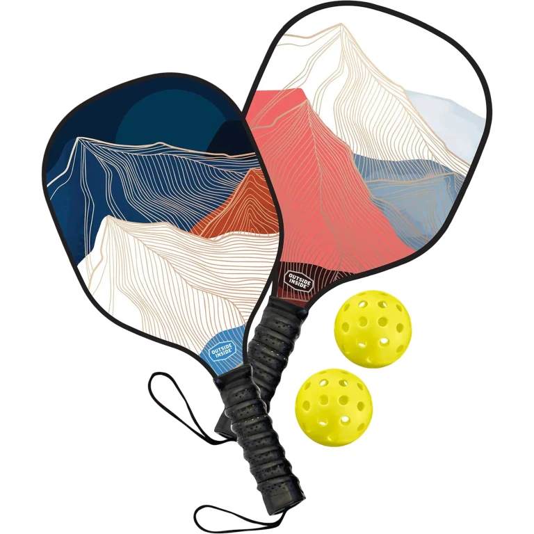 Wood Pickleball Set