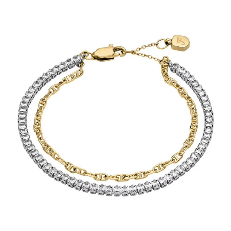 Two-Tone Heritage D-Link Bracelet Ja7281998