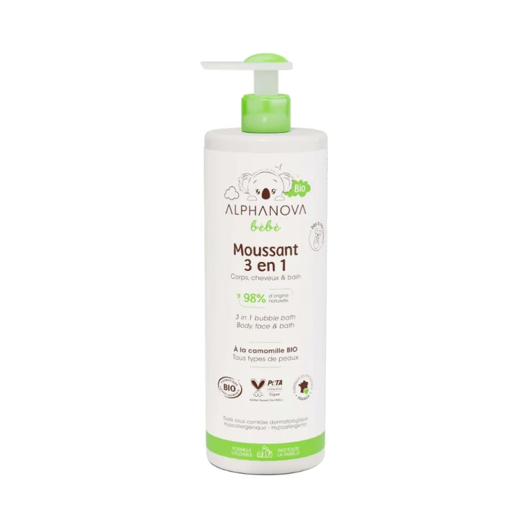 Baby Foam 3 In 1 Body Hair And Bio Shower Gel 400ml