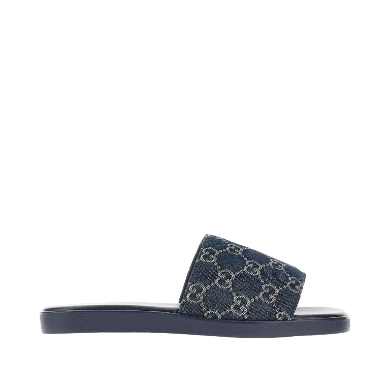GG denim slides Man 6