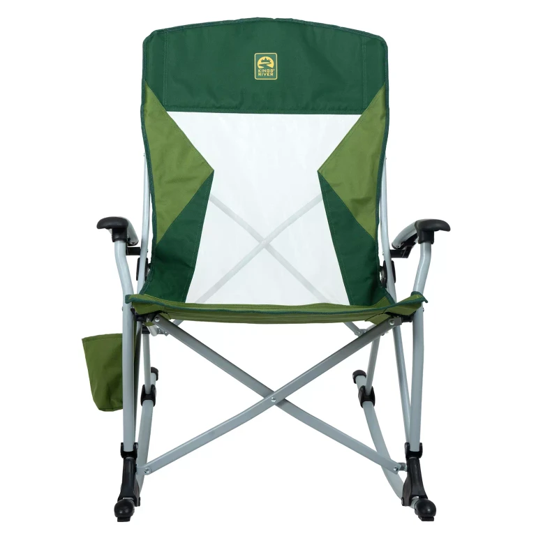 Folding Rocking Chair Green:- Twist of Lime