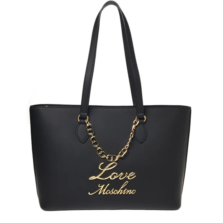 Handbag with writing