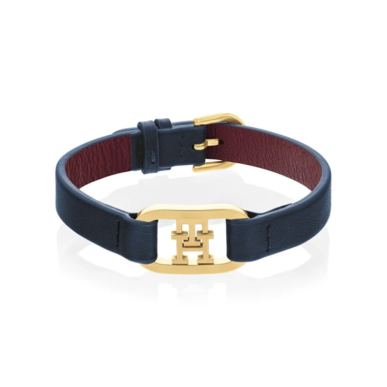 Dark Blue Leather Bracelet 2780827