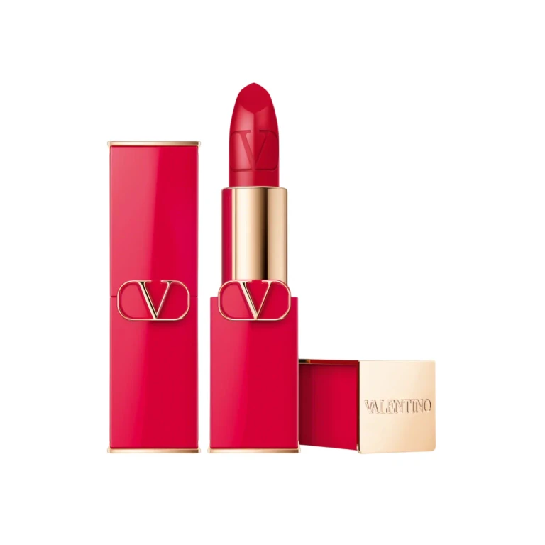 Red Satin Finish Cream Lipstick 22R Refillable 3.5g