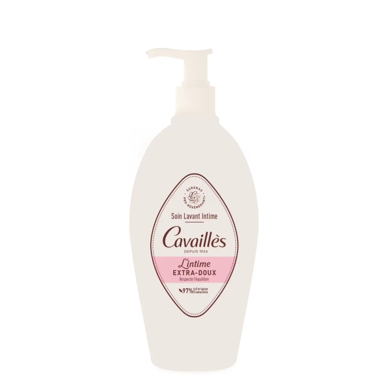 Roge Cavailles Extra-Delicate Intimate Cleansing Gel with Natural Ingredients 250 ml