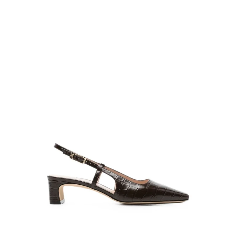 Slingback Shoes Leather "Baby Babette"