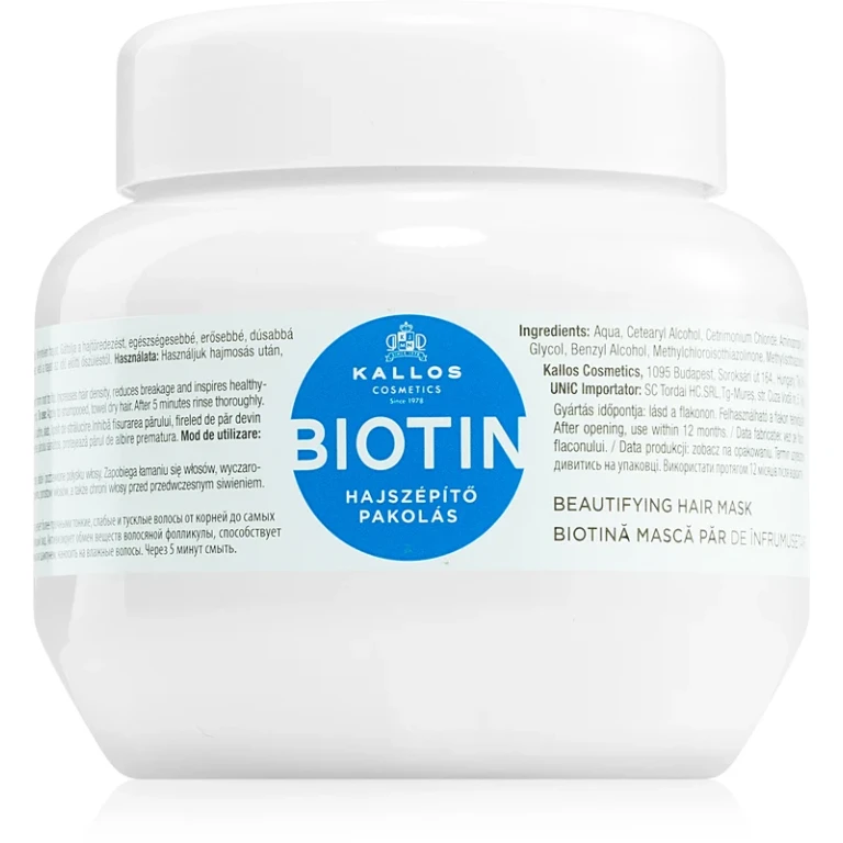 Biotin Beautifying Hair Mask Kallos 275 ml