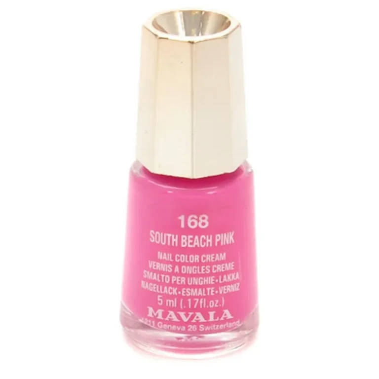 Nail polish Mavala 168 South Beach Pink 5ml