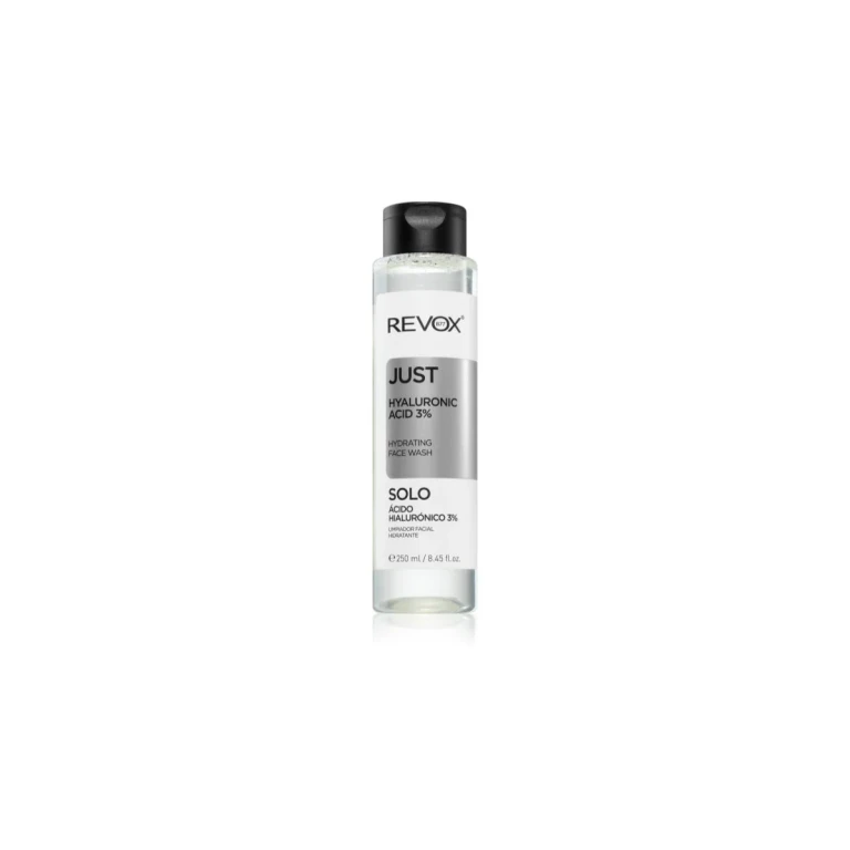 Just Squalane Hyaluronic Acid 3% Removes Impurities Cleansing Lotion For the Face 250 ml