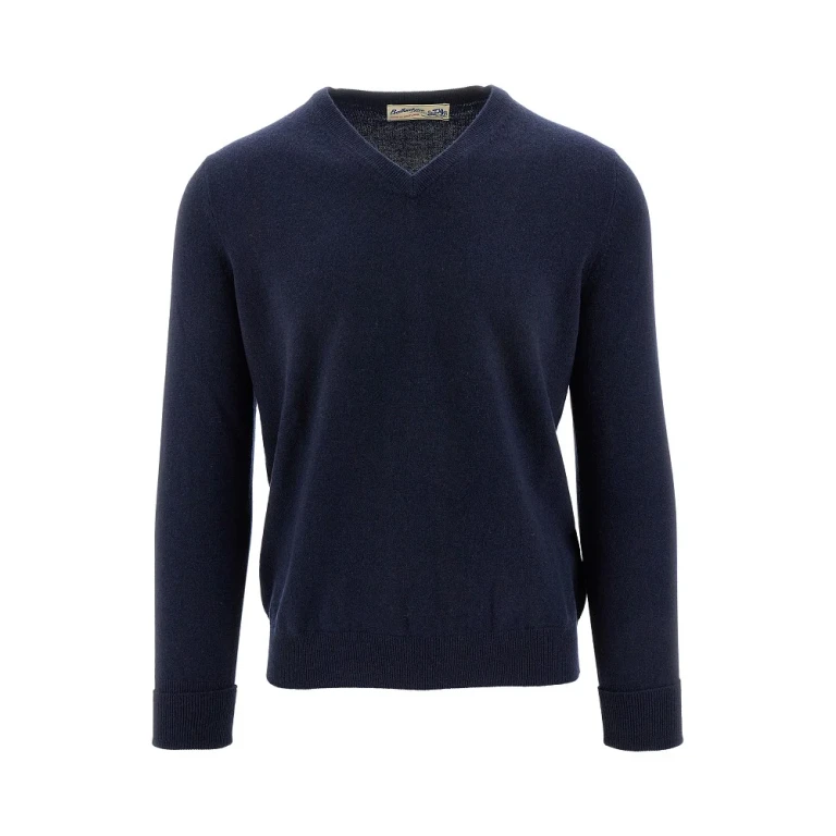 V-neck cashmere sweater Man 46