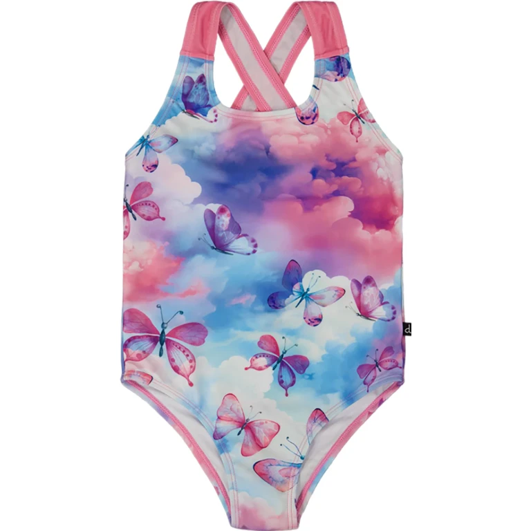 Printed One-Piece Swimsuit - Little Girl