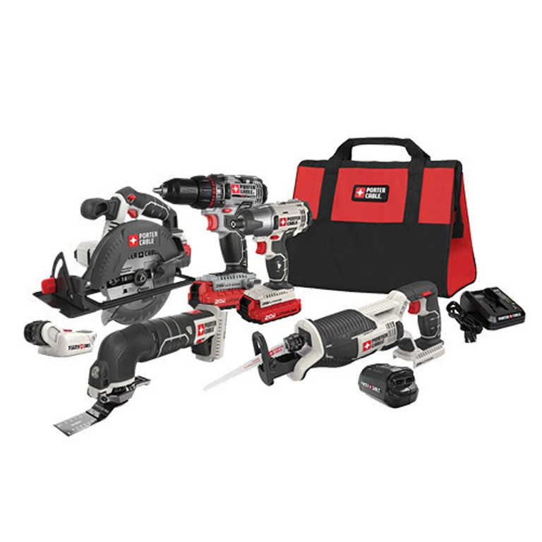 20V MAX Cordless Lithium-Ion 6-Tool Combo Kit