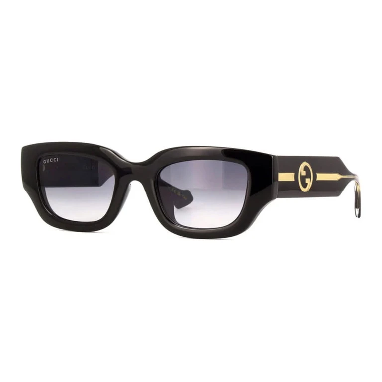 Ladies Black Square Sunglasses GG1558SK 001