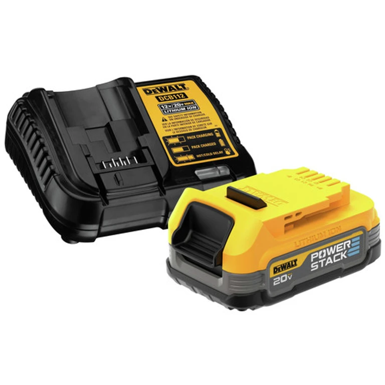 20V MAX POWERSTACK Compact Lithium-Ion Battery and Charger Starter Kit (1.7 Ah)