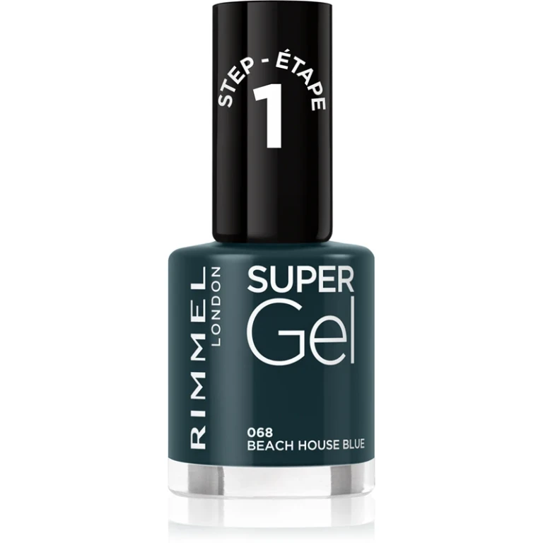 Super Gel STEP1 - Gel nail polish 12 ml 068 Beach House Blue