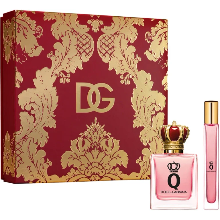礼品套装 Q By Dolce & Gabbana EDP 50毫升和迷你EDP 10毫升