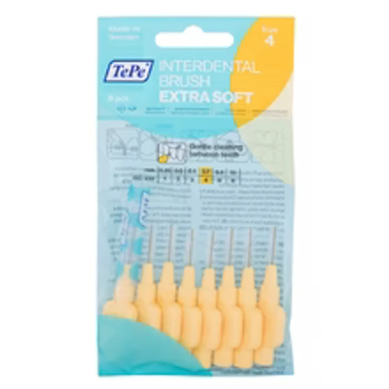 Extra soft interdental brush (0.7 mm yellow 8 pieces) 8 pieces