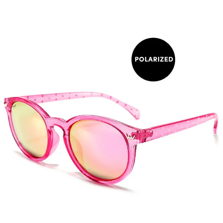 Foxy Dotty Polarized Sunglasses Pink