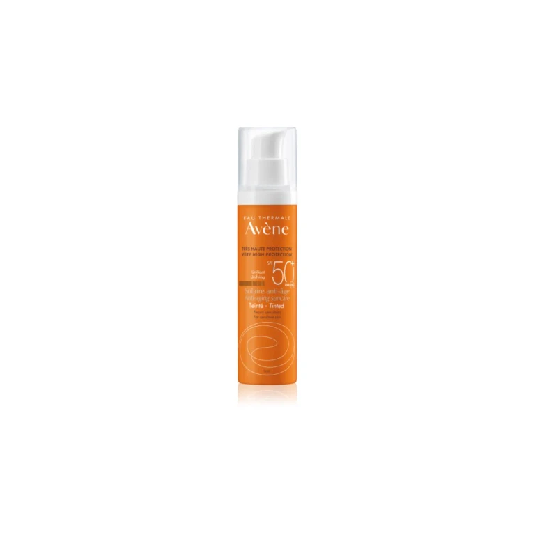Protective tinted face cream SPF 50+ 50 ml Avène Anti-aging
