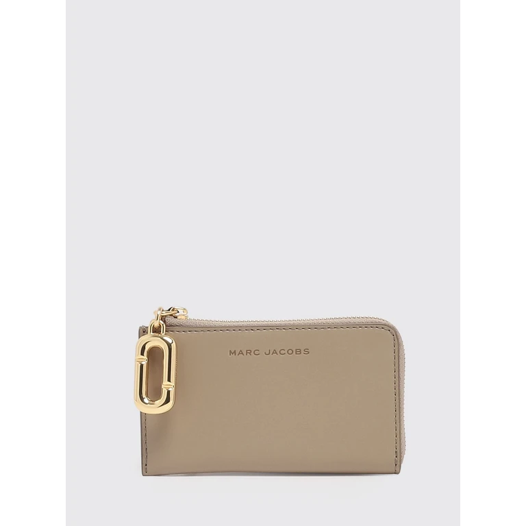 Leather Card Holder with a Zip Closure and Four Card Slots (2P6SMP018S01082)