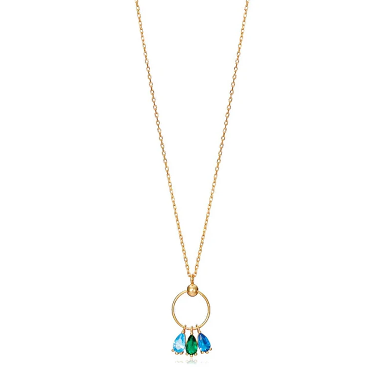Elegante Elegant Gold Plated Necklace 13050C100-33 (Chain, Pendant)