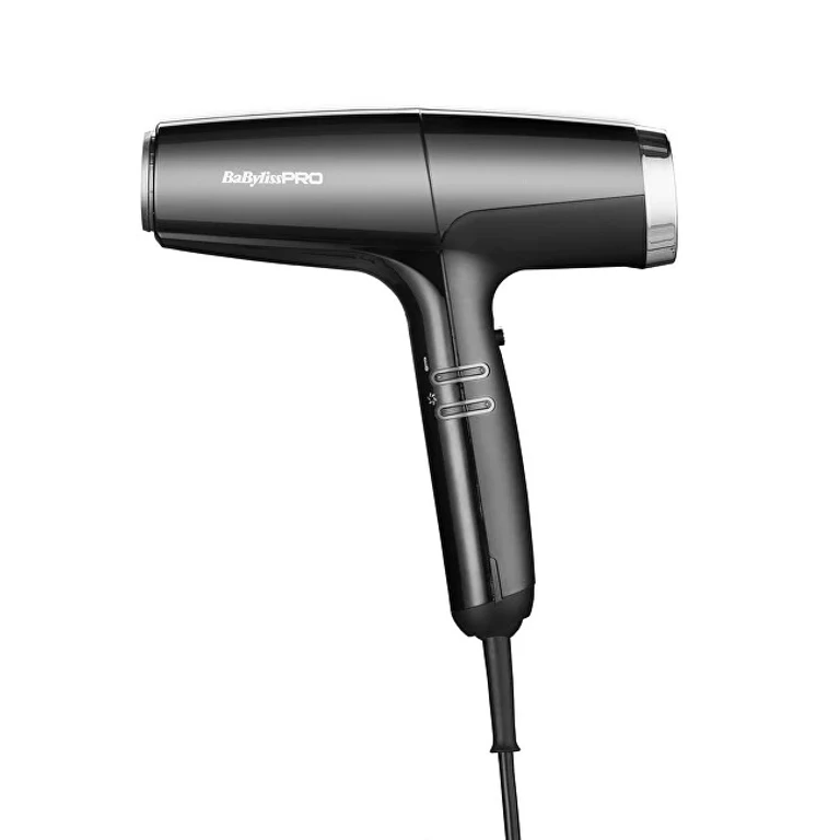 Professional High-Speed Hair Dryer Falco Black & Silver Bab8558Be