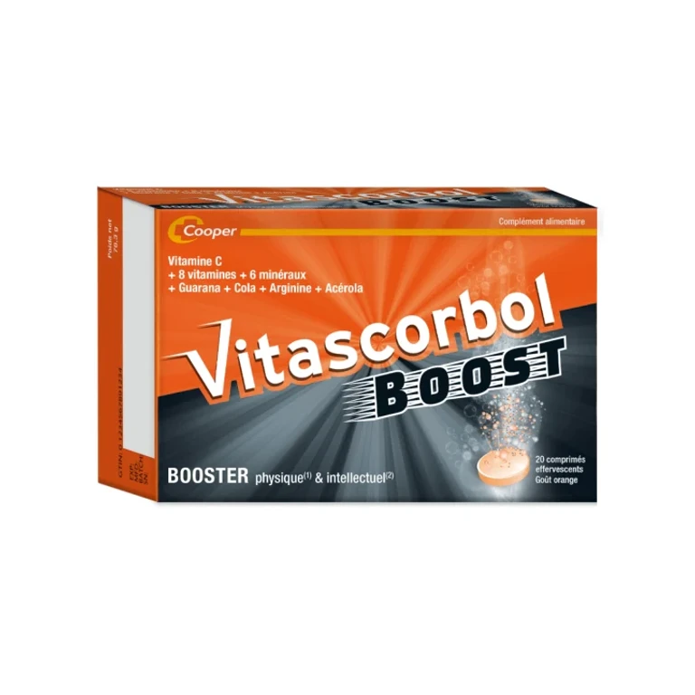 Cooper Vitascorbol Boost 20 effervescent tablets