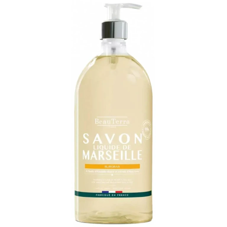 Marseille Soap Body And Hands 1l Beauterra - ALMOND OIL AND ALOE VERA