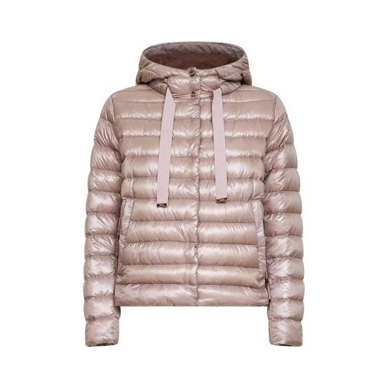 Hooded Jacket Ultralight Nylon Powder Pink