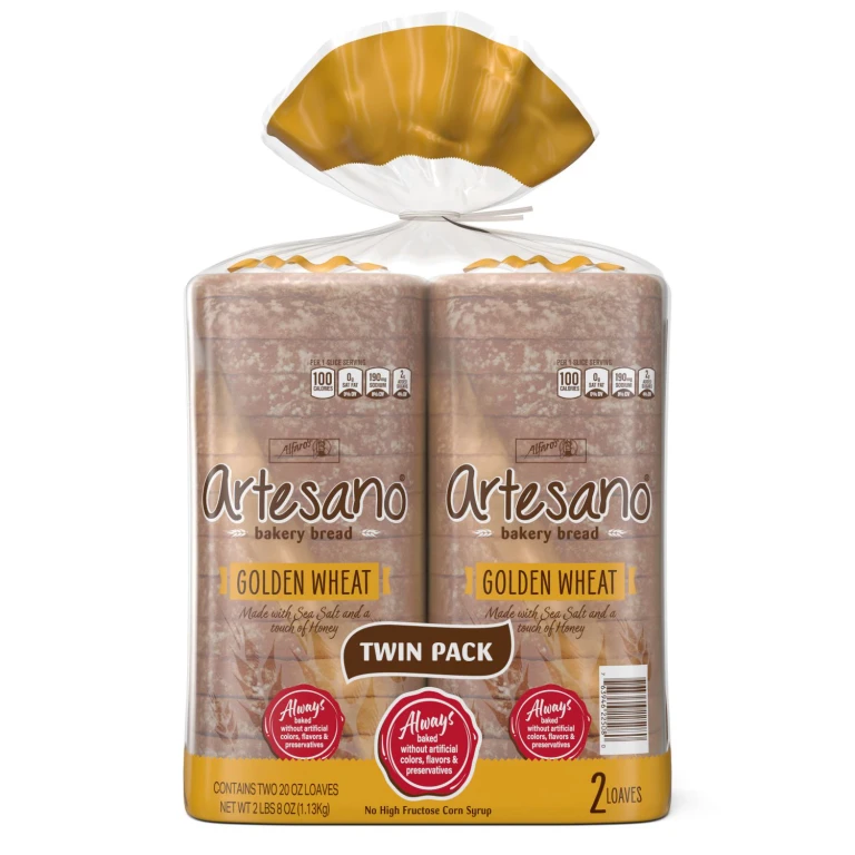 Artesano Golden Wheat Bakery Bread 20 oz., 2 pk.