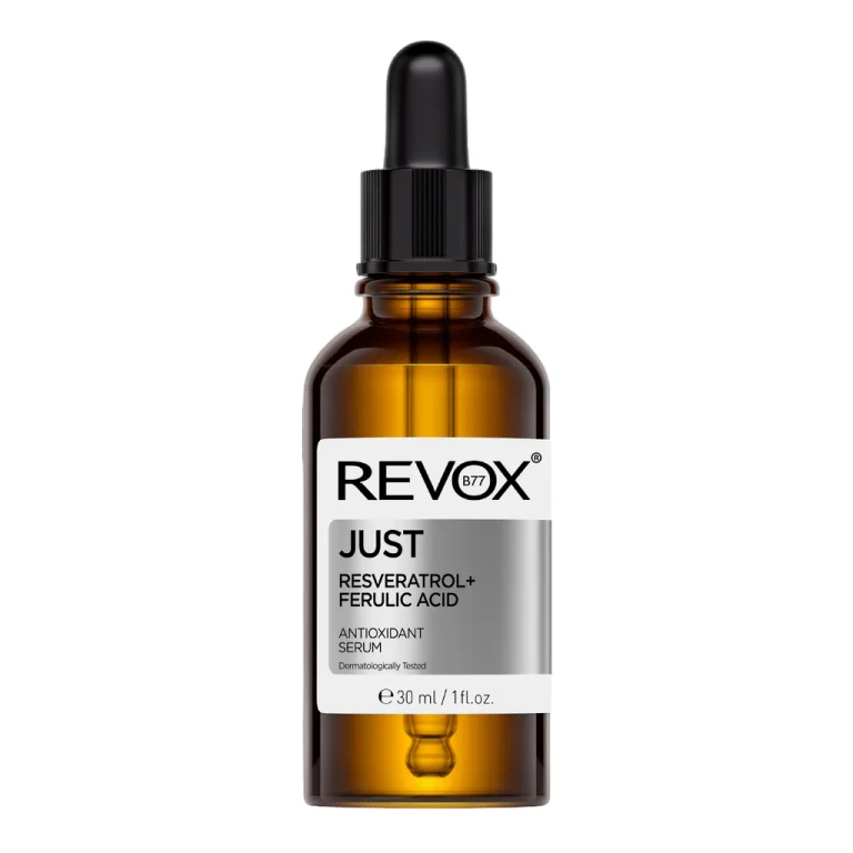 JUST Resveratrol + Ferulic Acid Antioxidant Serum for Face and Neck 30ml