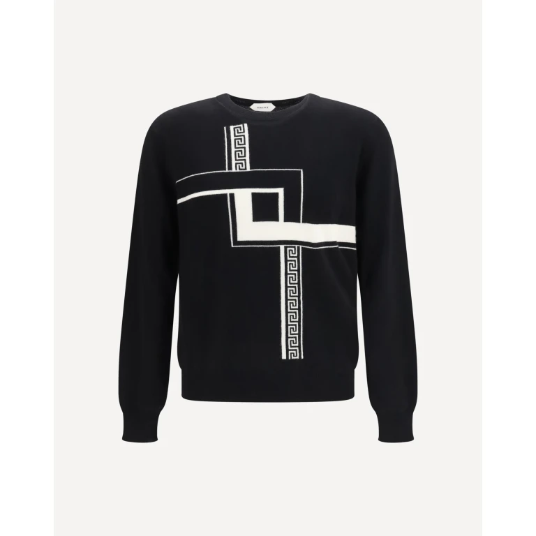 Greca Incrocio Sweater Male 46