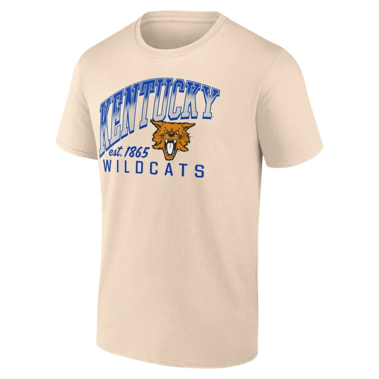 Kentucky Wildcats Short Sleeve TeeM:- Cream, M