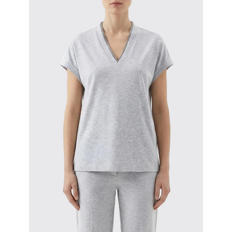 BRUNELLO CUCINELLI T-Shirt Woman color Smoke Grey (M0T18BD222C8003)