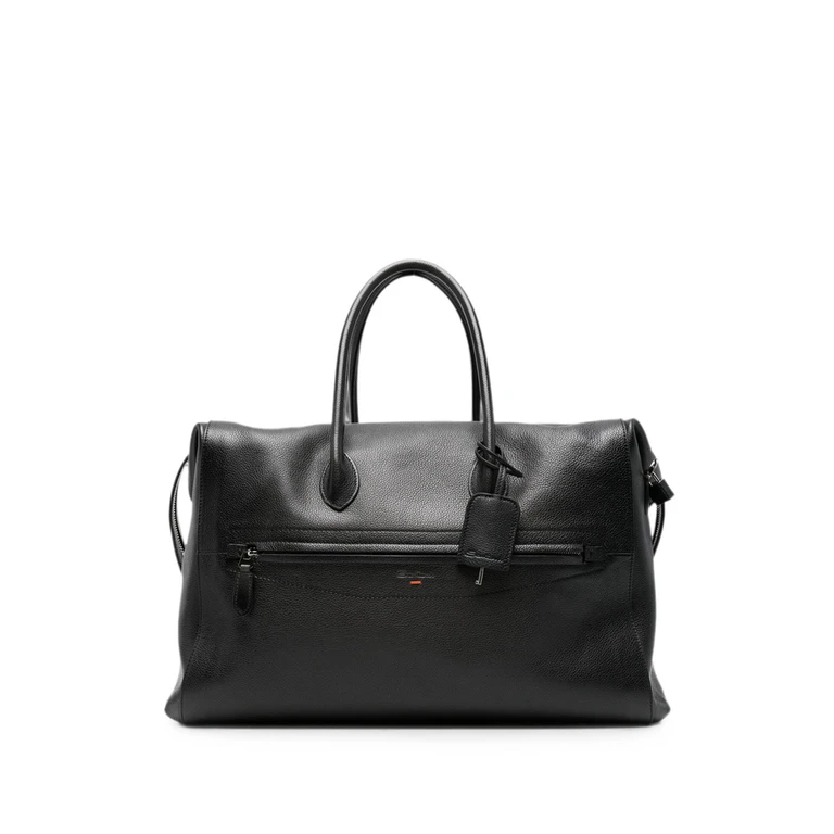 Grained-leather Holdalls Bag