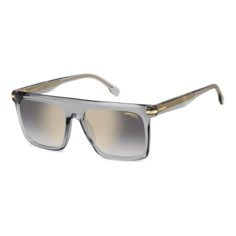 Grey Shaded Gold Browline Mens Sunglasses CARRERA 359/S 0KB7/FQ 56