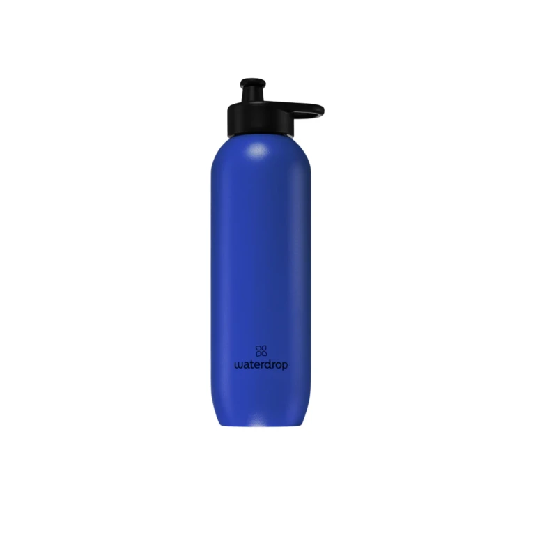 Steel Ultralight Stainless Steel Water Bottle, Lightning Blue, 800 ml